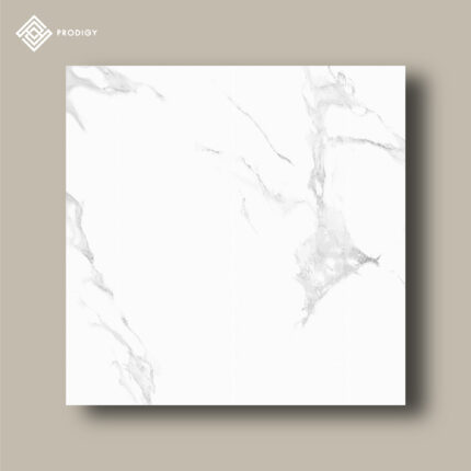กระเบื้องพอร์ซเลน ลายหินอ่อน รุ่น Carrara Grey ขนาด 600x600 mm. ราคายกกล่อง 792 บาท