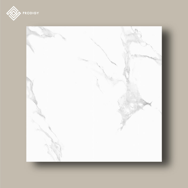 กระเบื้องพอร์ซเลน ลายหินอ่อน รุ่น Carrara Grey ขนาด 600x600 mm. ราคายกกล่อง 792 บาท