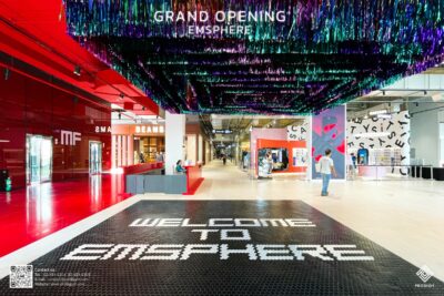 โครงการ Msphere ใช้หินขัด Terrazzo ตกแต่งภายใน พื้น ท้อป เคาท์เตอร์