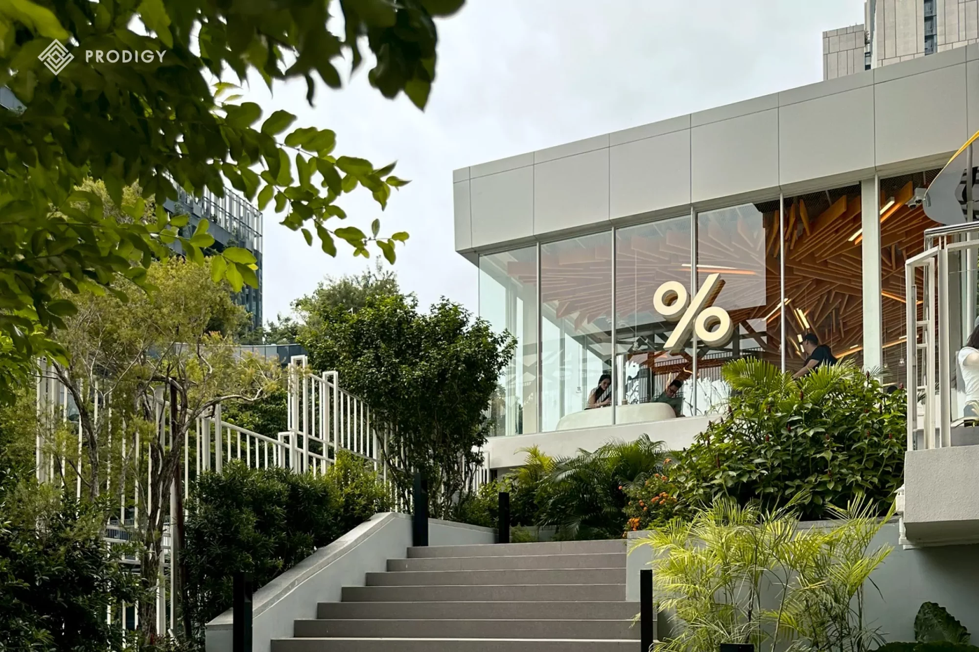 โครงการที่ใช้กระเบื้องพอร์ซเลน - True Digital Park